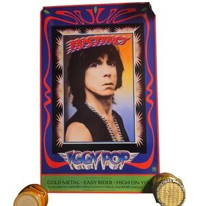 Iggy Pop Instinct Vintage 1988 Promo Album Poster Advert 17x27‎ A&M Records Rock